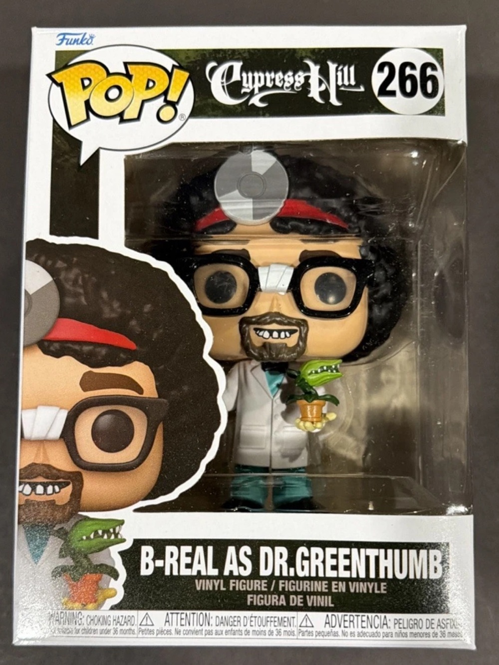 Funko Pop B-Real Cypress Hill Hip Hop Music Toy Figure
